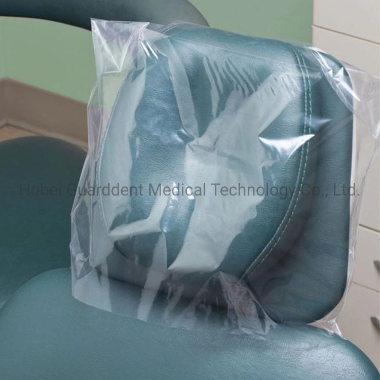 Transparent PE Material Dental Material Plastic Dental Chair Headrest Covers Sleeves Dental Equipment Cover 10